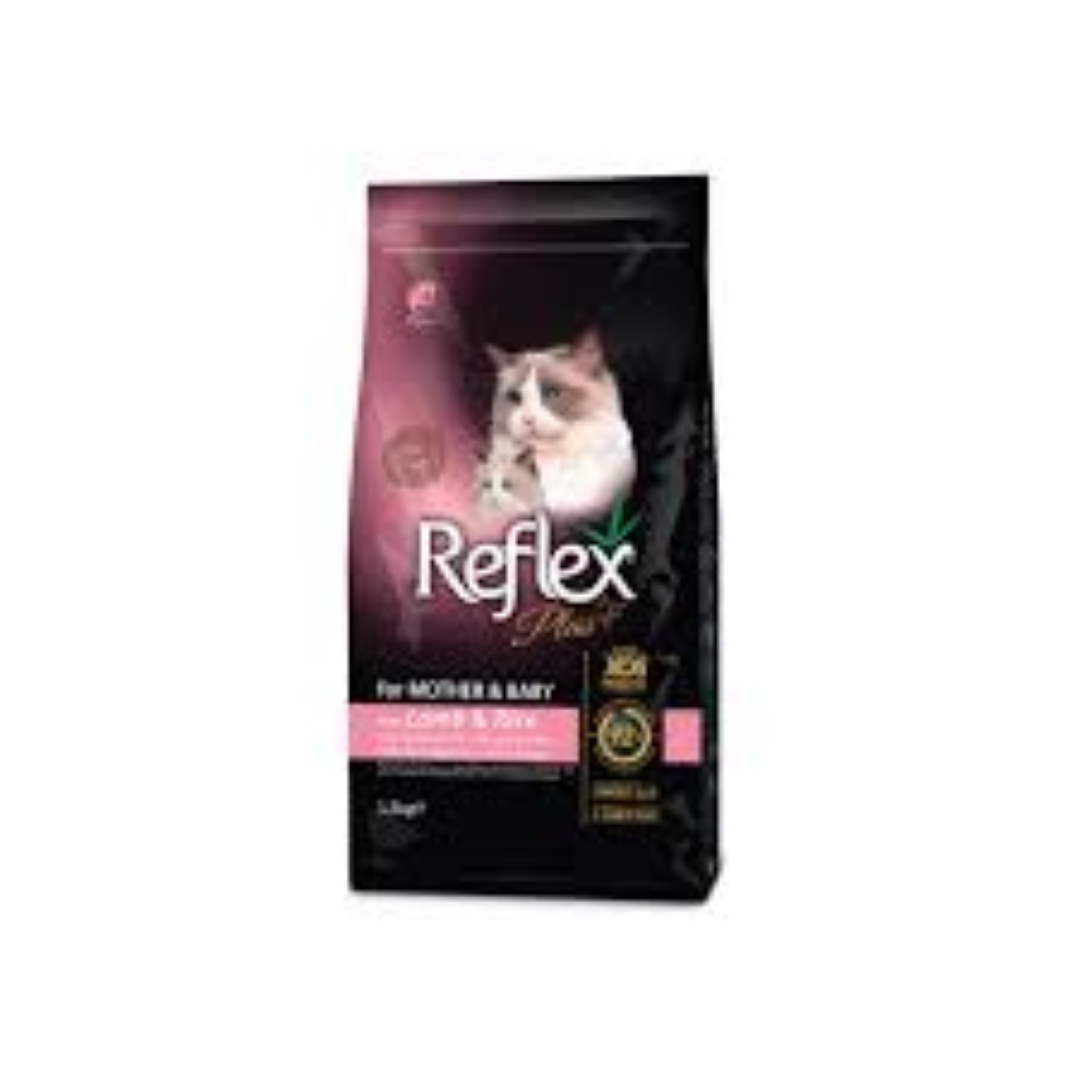 REFLEX PLUS MOTHER N BABY CAT LAMB N RICE 1.5KG